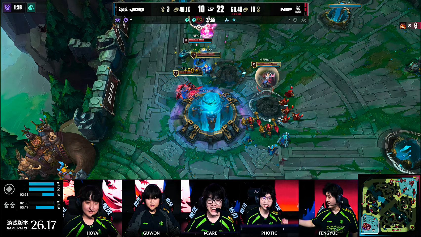 NIP 3-0 JDG 赛后评论