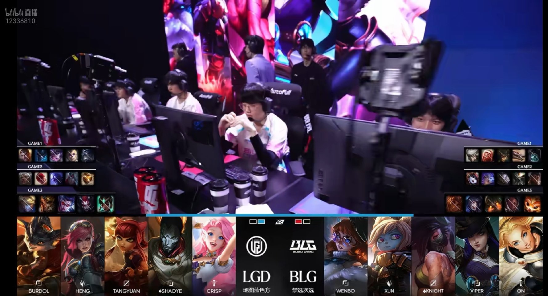 BLG vs LGD 第三局BP情况