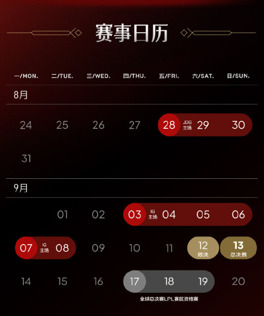 LPL骑士之路在北京，季后赛在上海IG主场