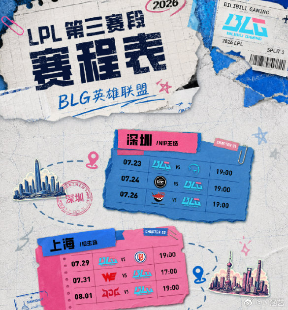 BLG场场打满,下一场给wmq加加油