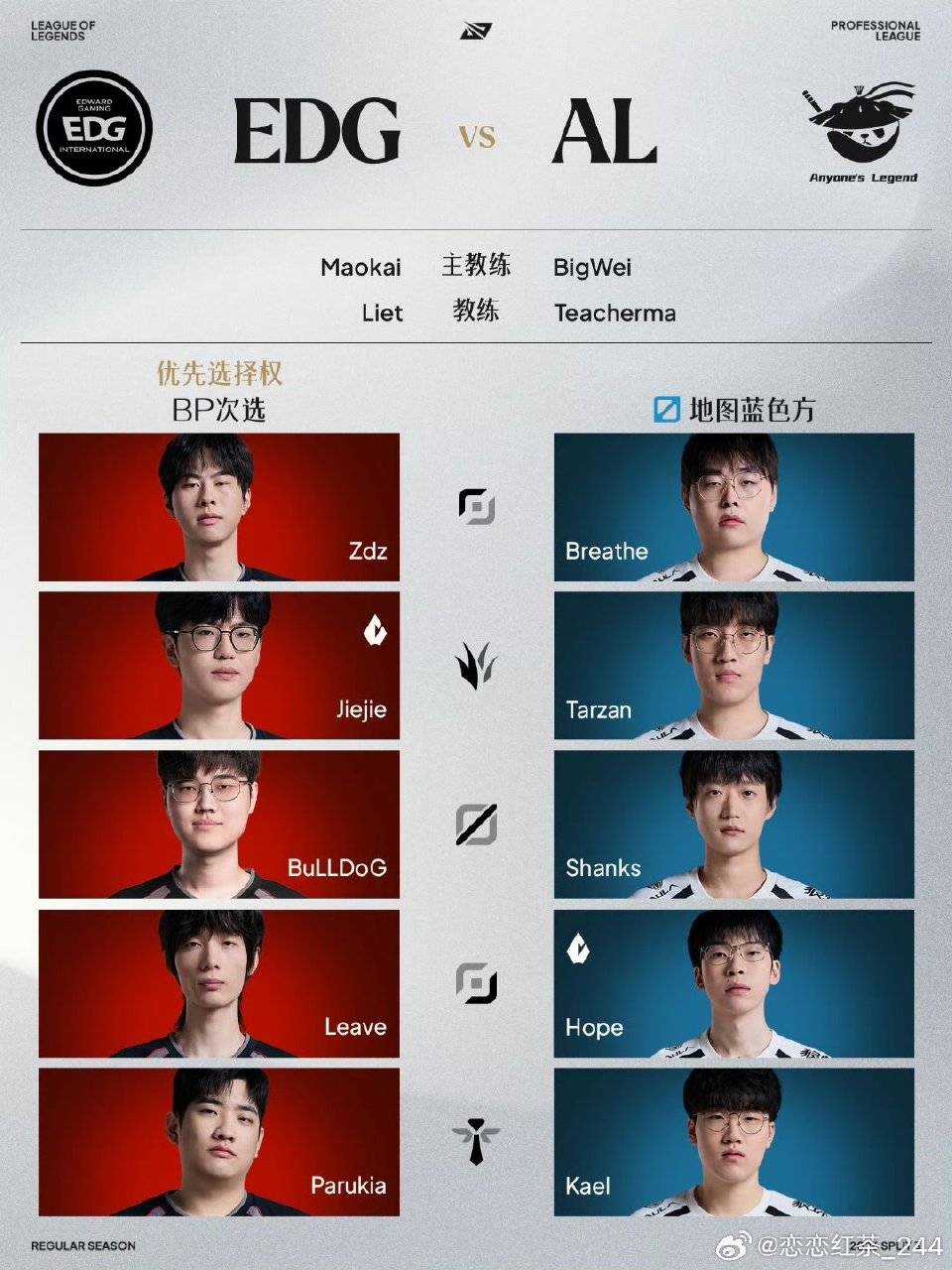 明日BLG.Flandre首秀，EDG对战AL，BLG对战JDG