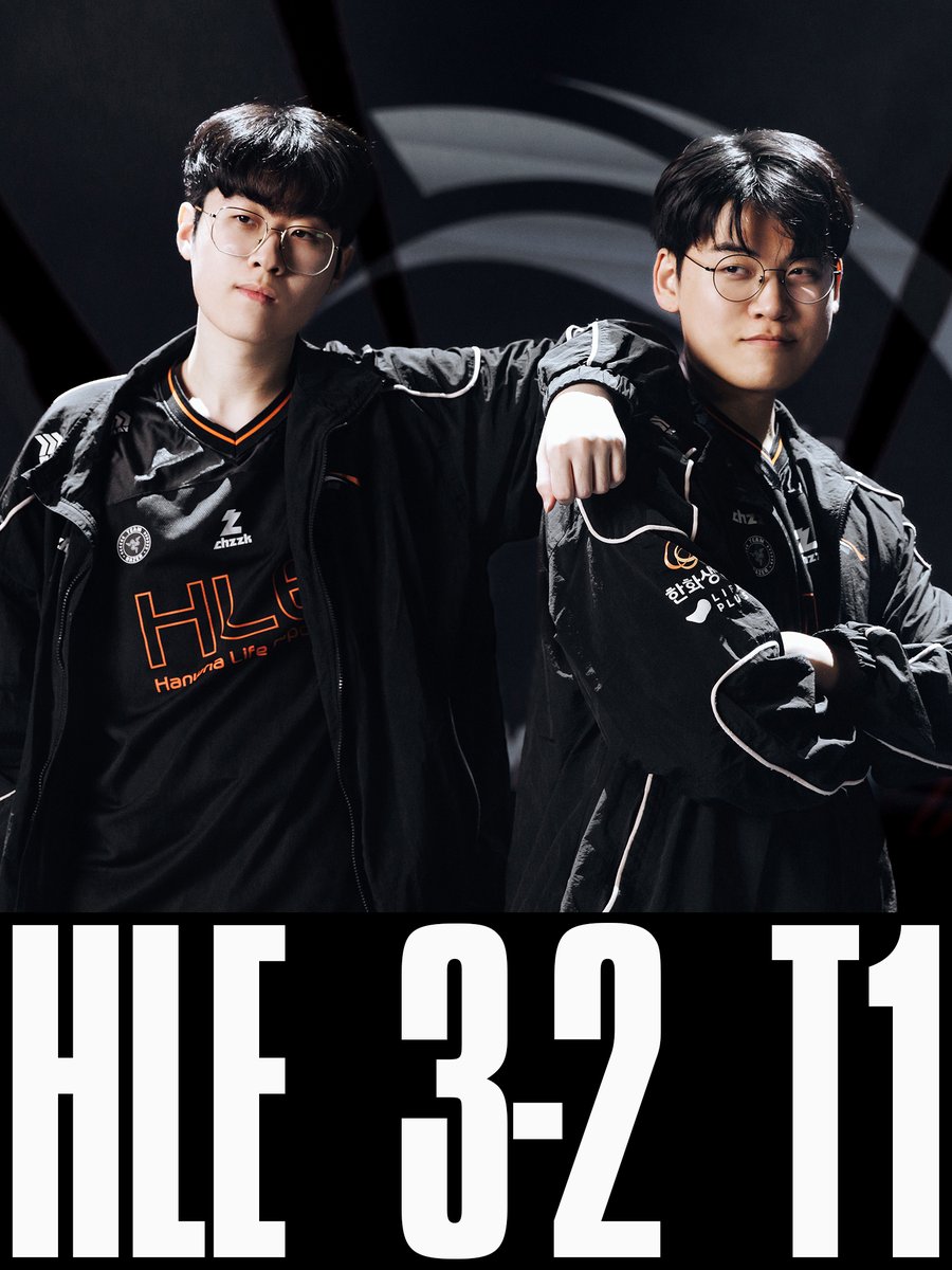 HLE 让二追三击败 T1