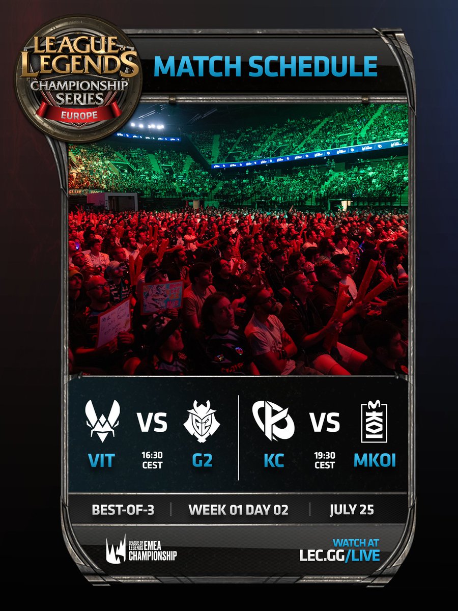 LEC 赛前 EU LCS 传奇表演赛今日开赛