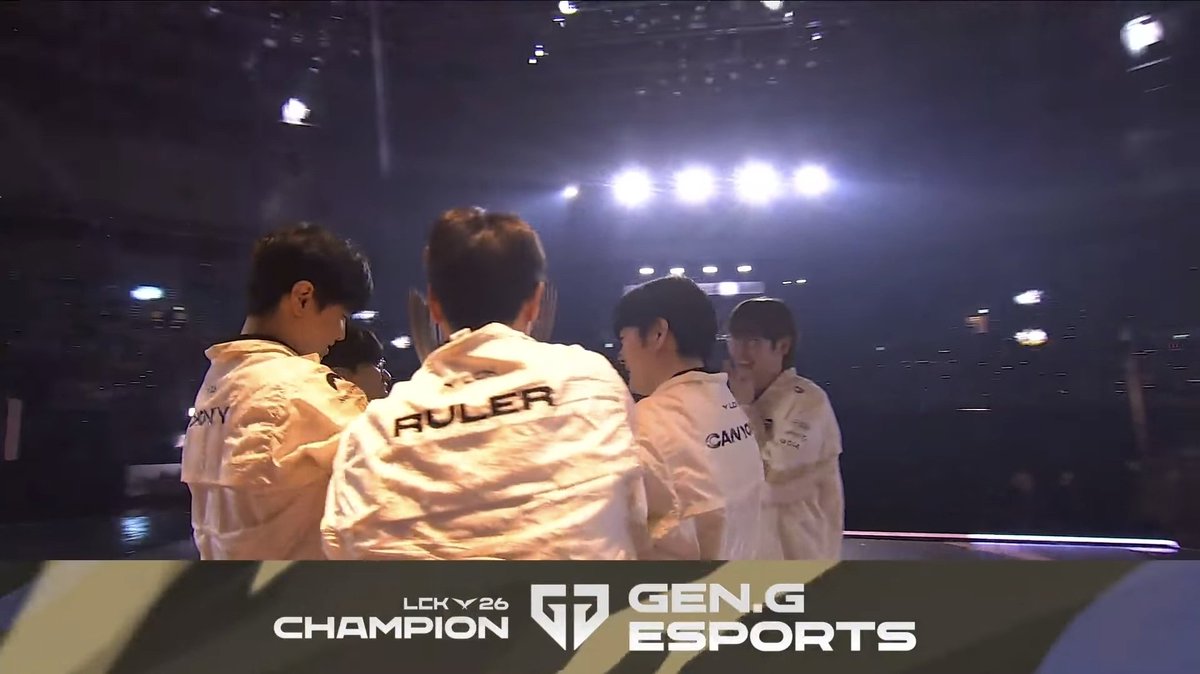 GenG 再次夺得 LCK 冠军，Ruler 系列赛表现出色