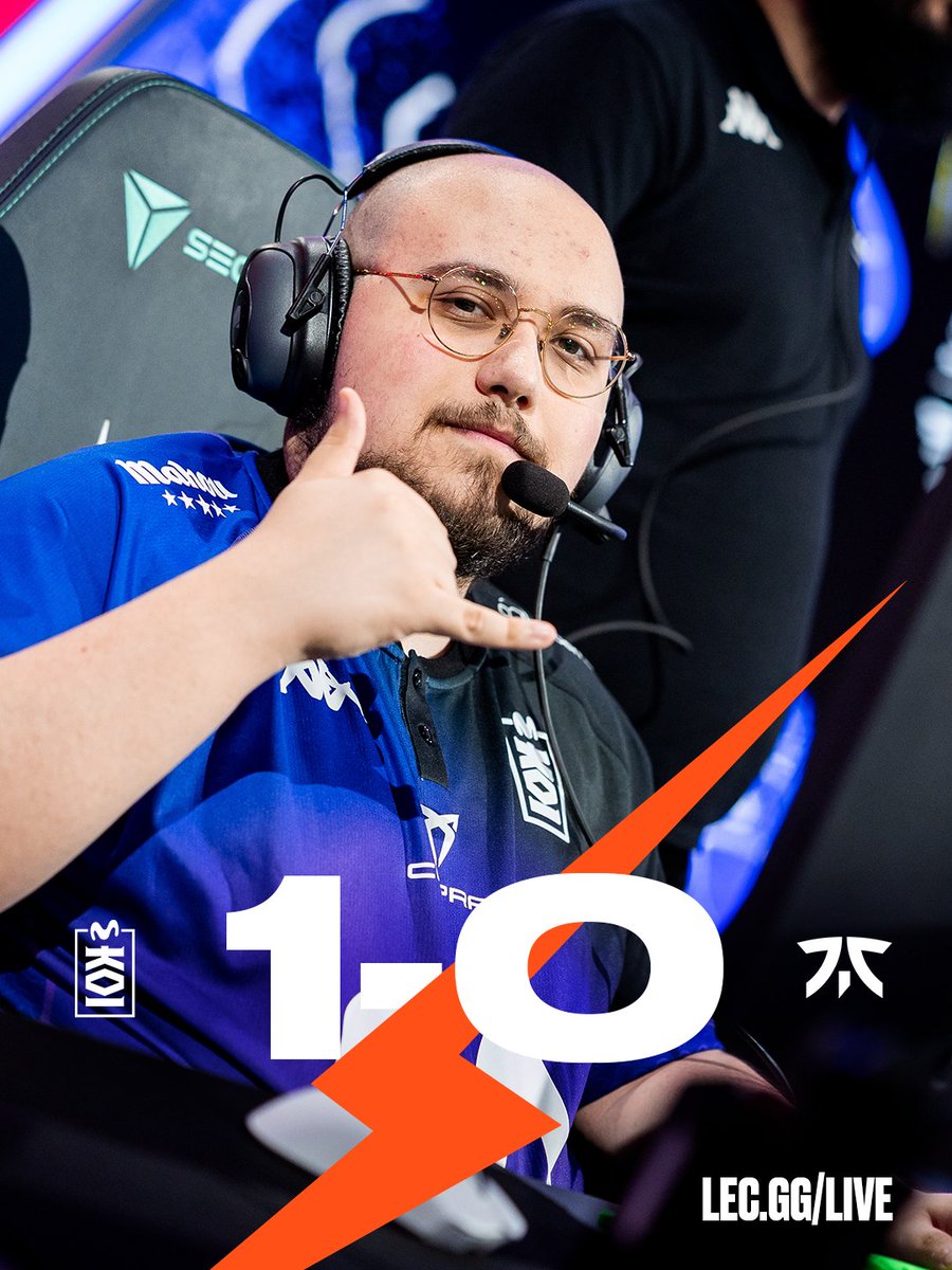 LEC：Movistar KOI拿下第一局，进入赛点