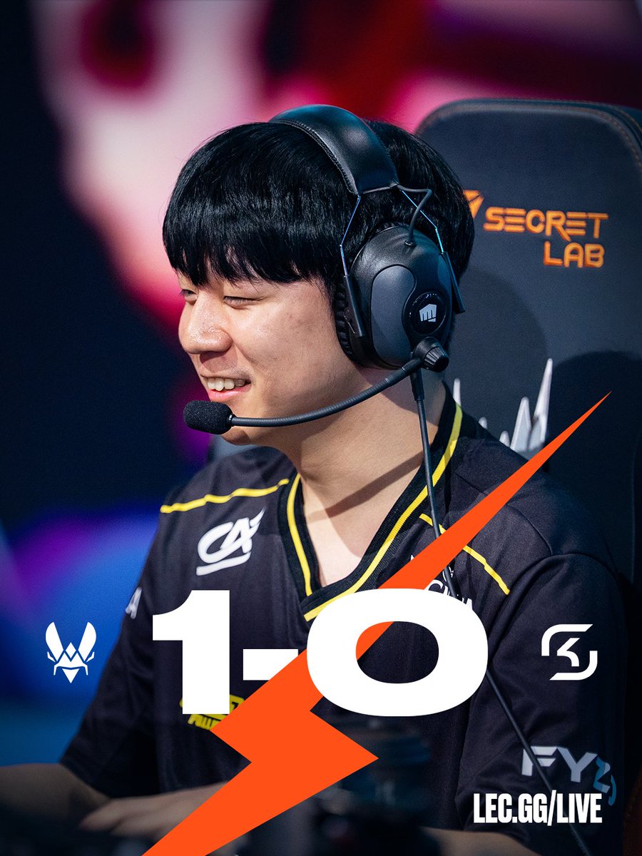 Team Vitality 拿下第一局