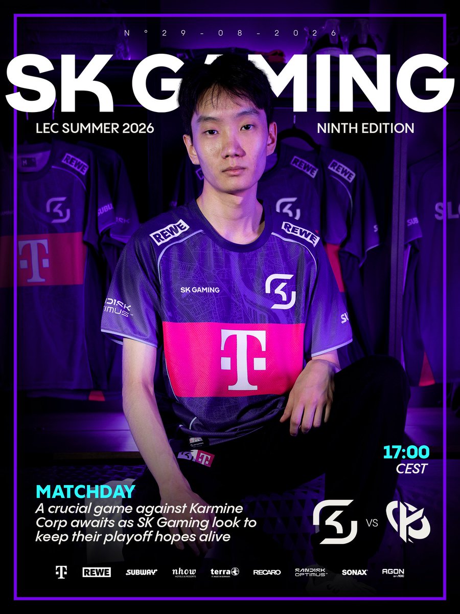 LEC转推SK Gaming League：能想象到的最高风险，机不可失，时不再来