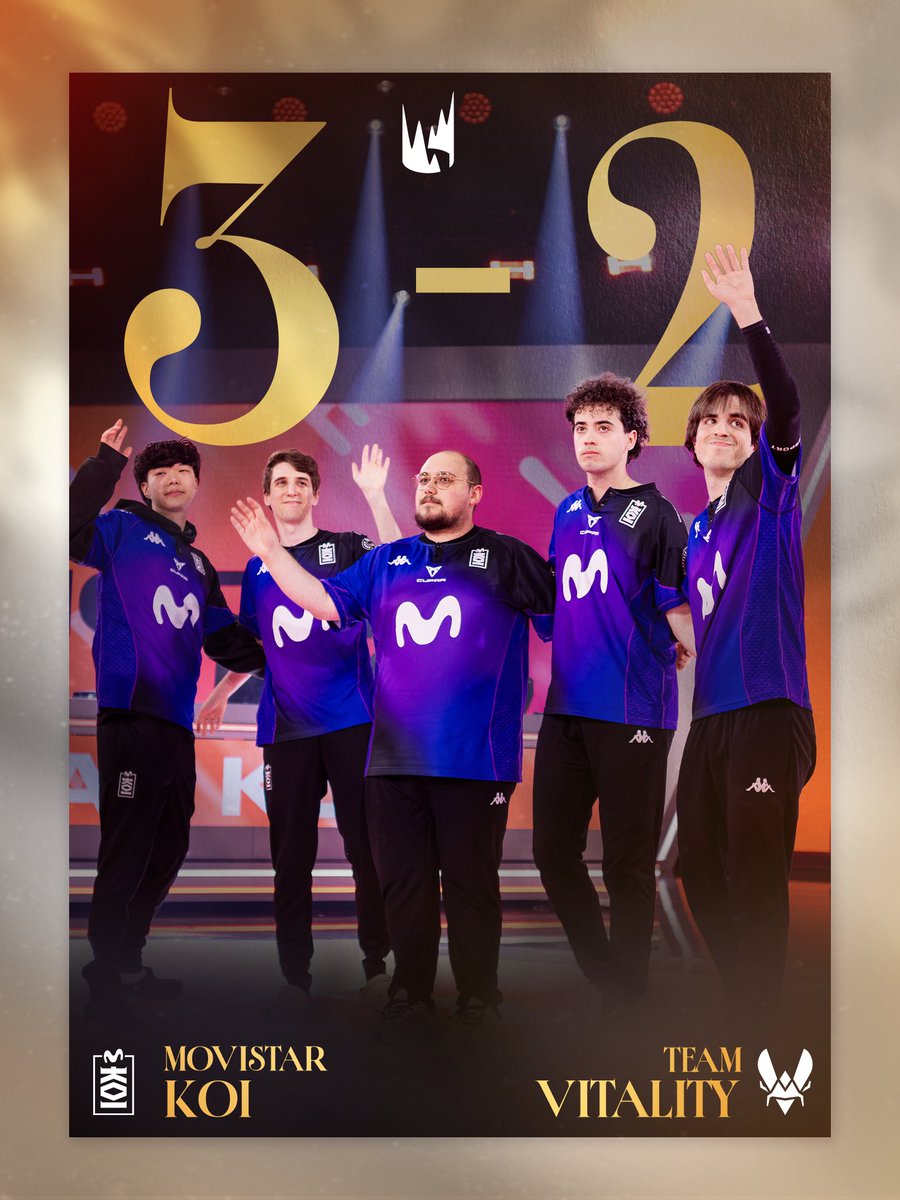Movistar KOI 淘汰 VIT 锁定 LEC 夏季赛前四