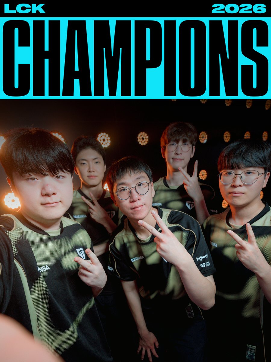 GenG 获得 LCK 2026 冠军