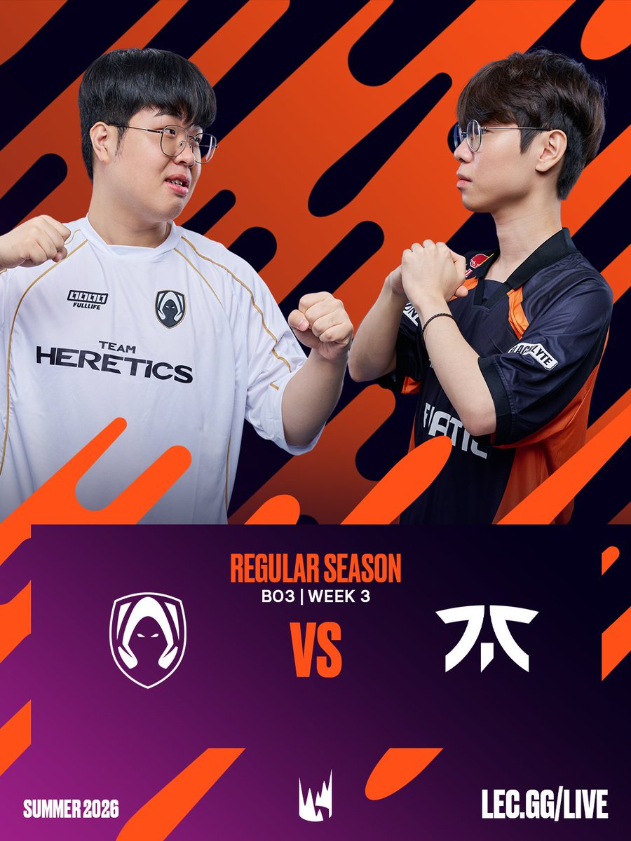 为了他们的首胜而战：HereticsLEC 与 FNATIC 正面交锋