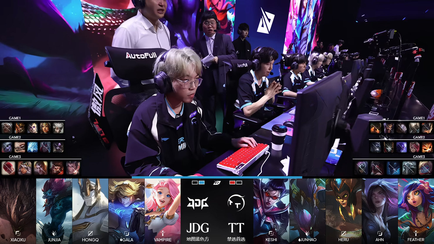 2026LPL第三赛段常规赛组内赛W2D2：TT 1:2 JDG，JDG获胜