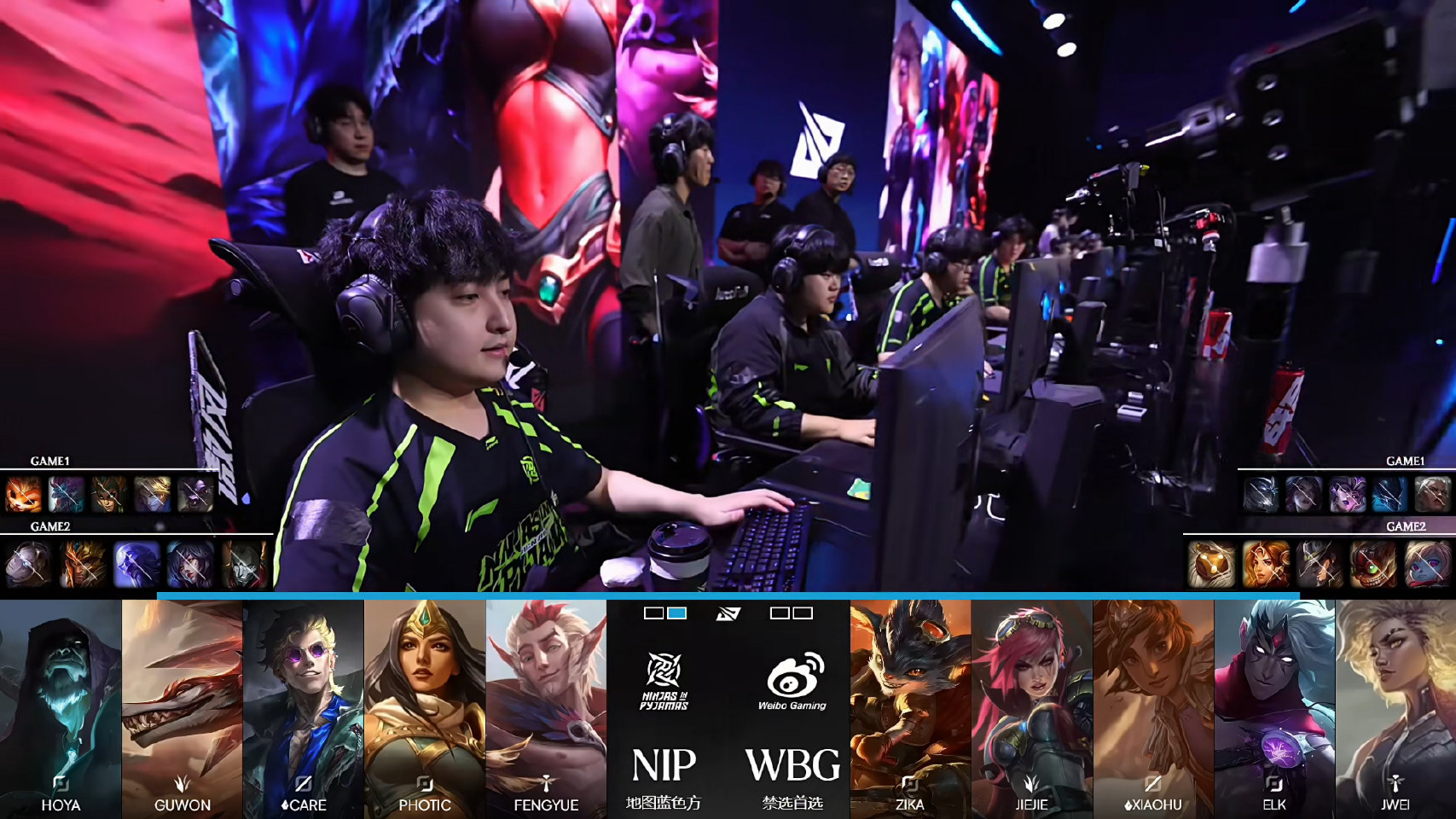 NIP 2:0 WBG，Photic 获全场 MVP